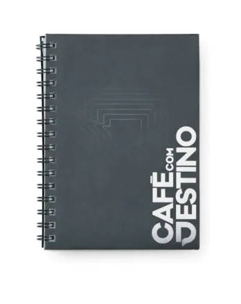 Caderno Exclusivo “Café com Destino” – 15x21cm